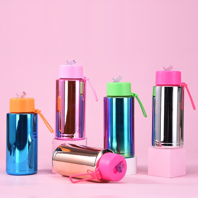 Wholesale Big Capacity 1000ml Reusable Vacuum Insulated Wide Mouth Sports Water Bottle Flask