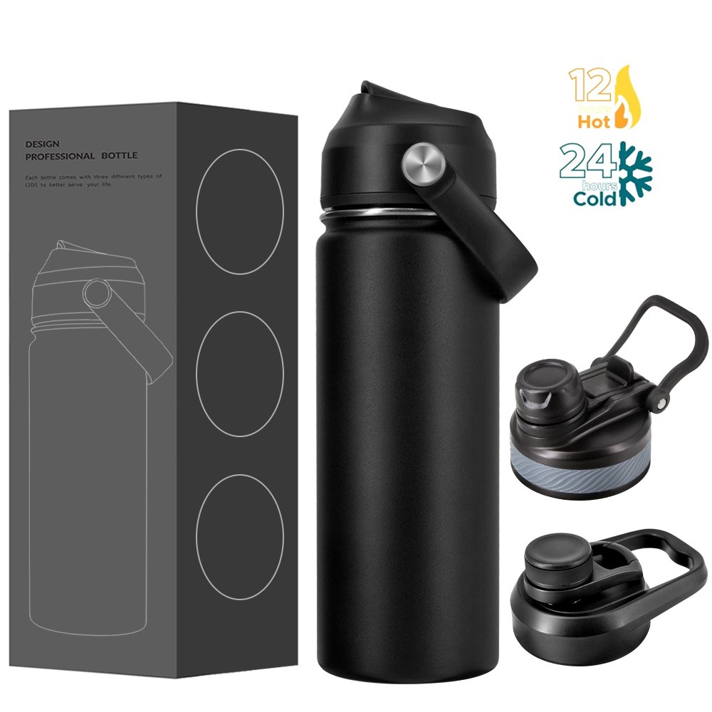 New 32oz Stainless Steel Sport Water Bottle Tumbler Insulated Fruit Infusion Flask with Infuser Vacuum Flasks & Thermoses