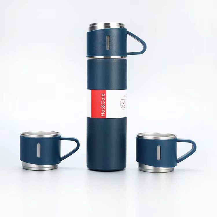500ml Custom Botella De Agua Vasos Aqua Flask 304 Stainless Steel Water Bottles Portable Thermal Insulation Outdoor Sports Cups