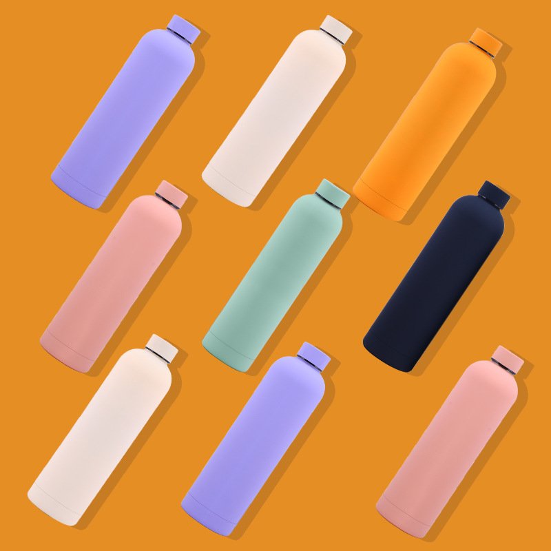 Drinking bottle 350ml 500ml 750ml 1000ml Stainless Steel Water Bottle Double Wall Vacuum Flask