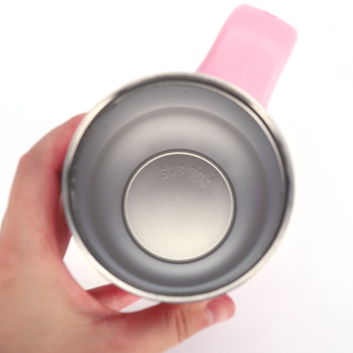 25 PACK blank sublimation macaron colored kids stainless steel 20oz Insulated Coffee Mug Tumbler with Handle For DIY printing