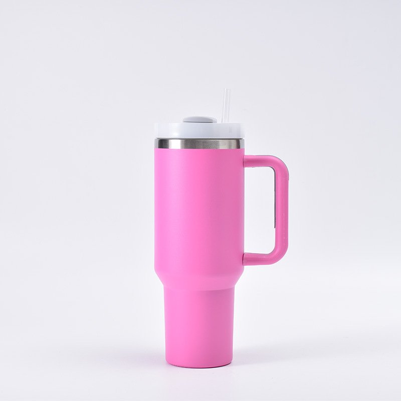 Factory direct sales H 2.0 Vacuum Insulated Stainless Steel vacuum Tumbler traveler mug 40oz Tumbler with Handle