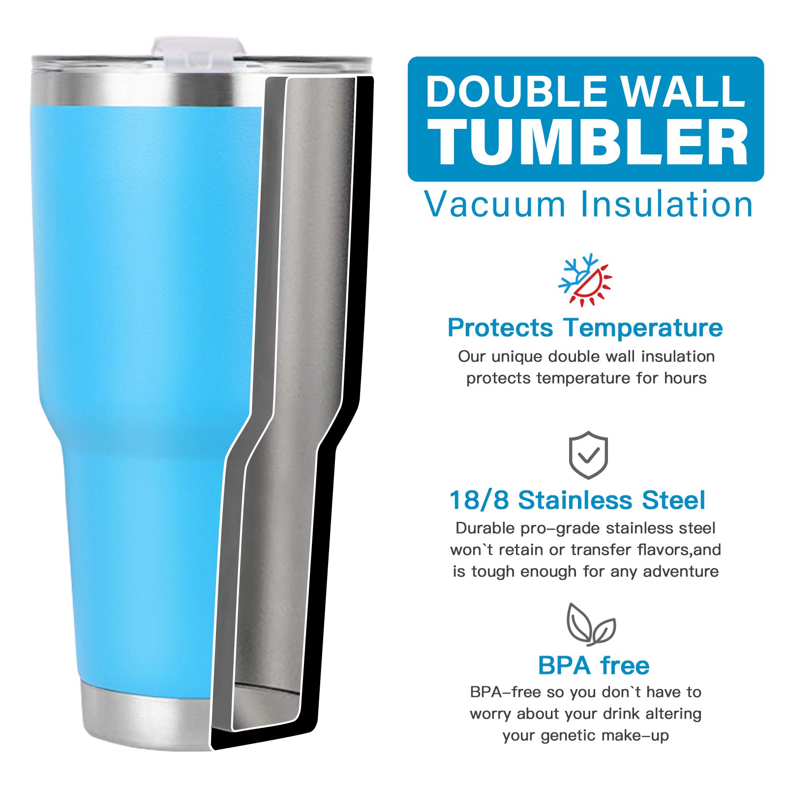 Drinkware custom wholesale termos yety tumbler cup mug glasses water bottle stainless steel yety vasos yety original sublimation
