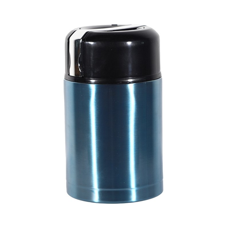 Custom 1L large capacity double wall vacuum insulated soup jar stainless steel braised beaker thermos food warmer container