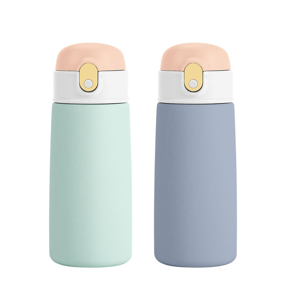 Double Insulated Stainless Steel Printed Water Bottle Thermal Vacuum Flask for Kids Children Sports School