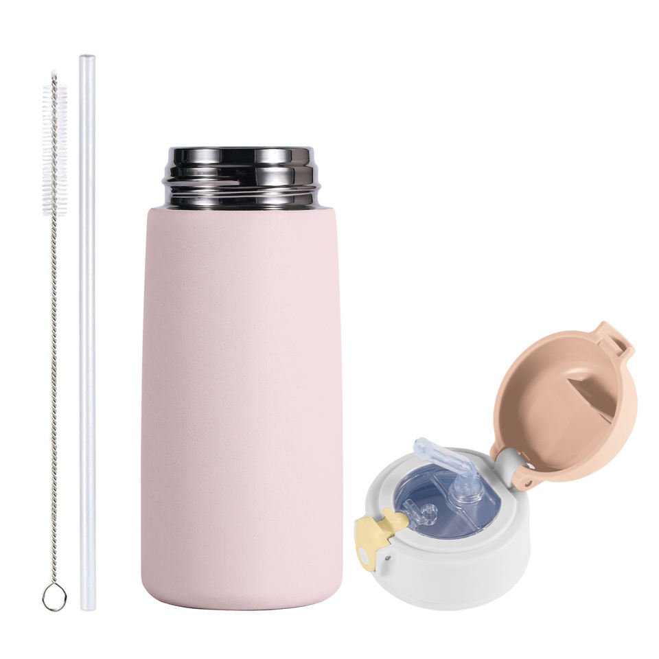 Double Insulated Stainless Steel Printed Water Bottle Thermal Vacuum Flask for Kids Children Sports School