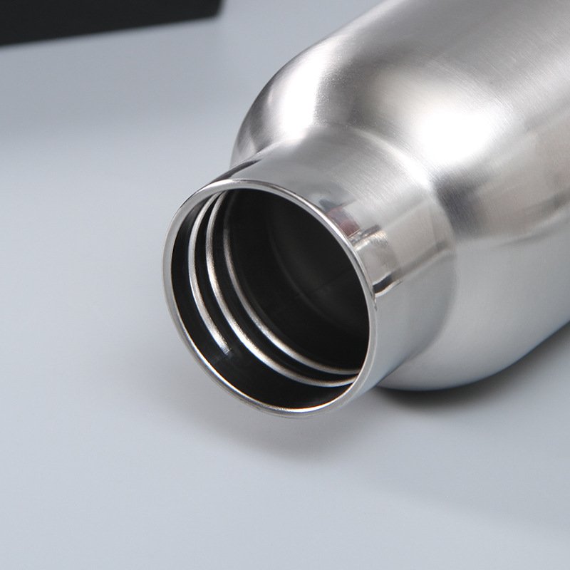 Wide Mouth Stainless Steel Double Walled Vacuum Flask Thermal Insulated Sports Water Bottles With Seal Lid