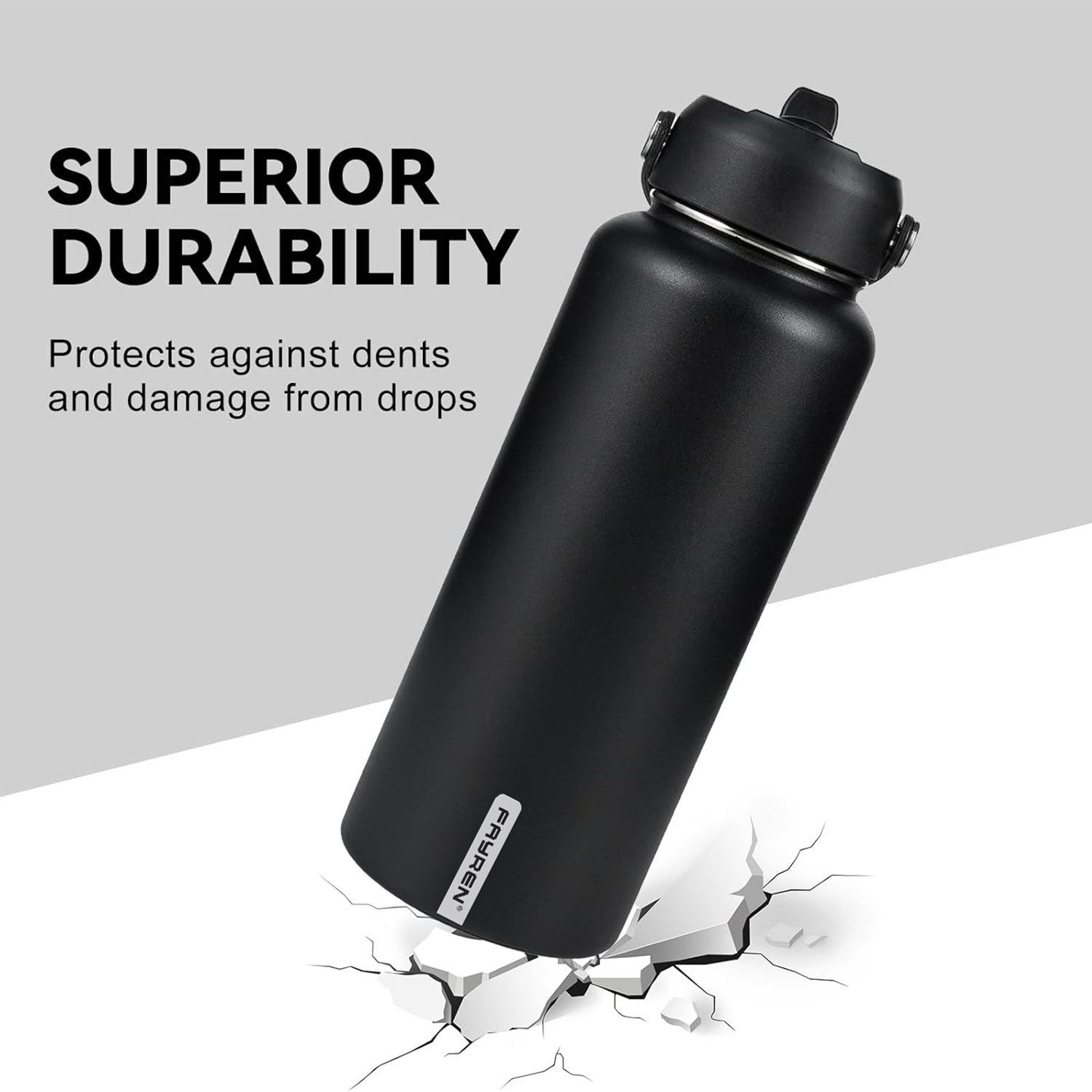 500ML 950ML 1200ML double wall vacuum flask insulated stainless steel water bottle sports flask