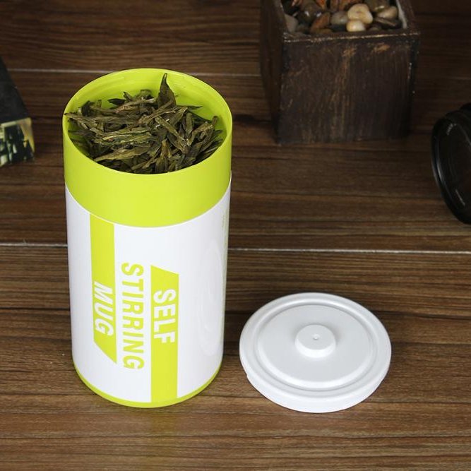 Self Mugs Battery Operated Drinking Automatic Stirring Coffee Stainless Steel Cup