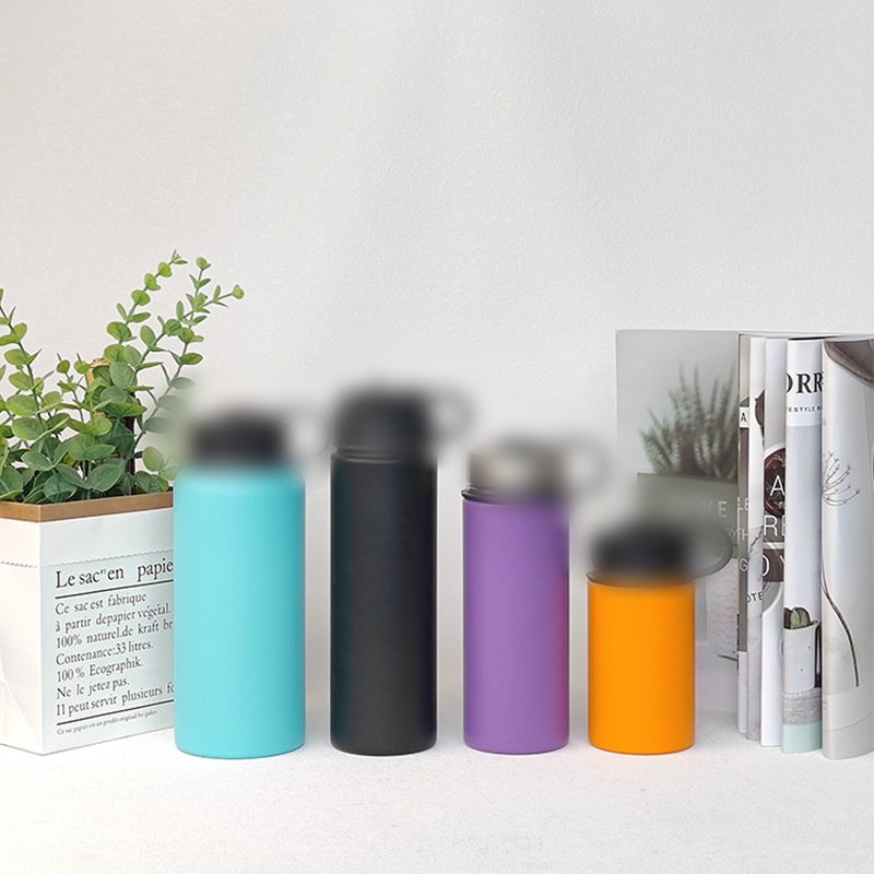 Sublimation Tumbler Kids Double Wall Insulated Sports Water Bottle Stainless Steel Hydro Vacuum Flask Water Bottles