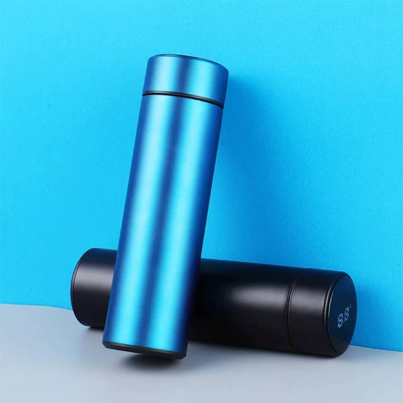 500ml Outdoor Intelligent Led Display Smart Thermo Reminder Water Bottle in Custom 50 Stainless Steel Vacuum Flasks & Thermoses