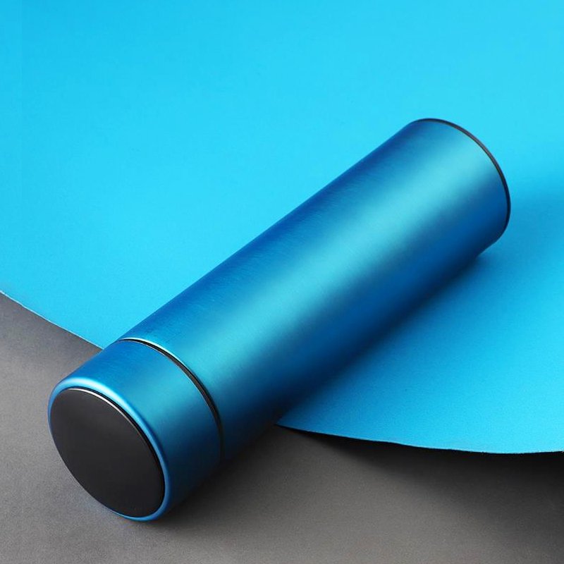 500ml Outdoor Intelligent Led Display Smart Thermo Reminder Water Bottle in Custom 50 Stainless Steel Vacuum Flasks & Thermoses