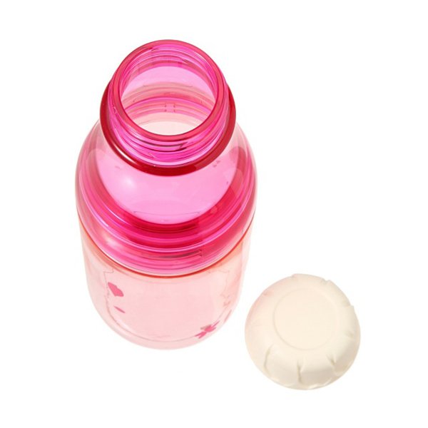 2021 hot sales 500ml fission cherry blossom Plastic Tritan milk water bottle