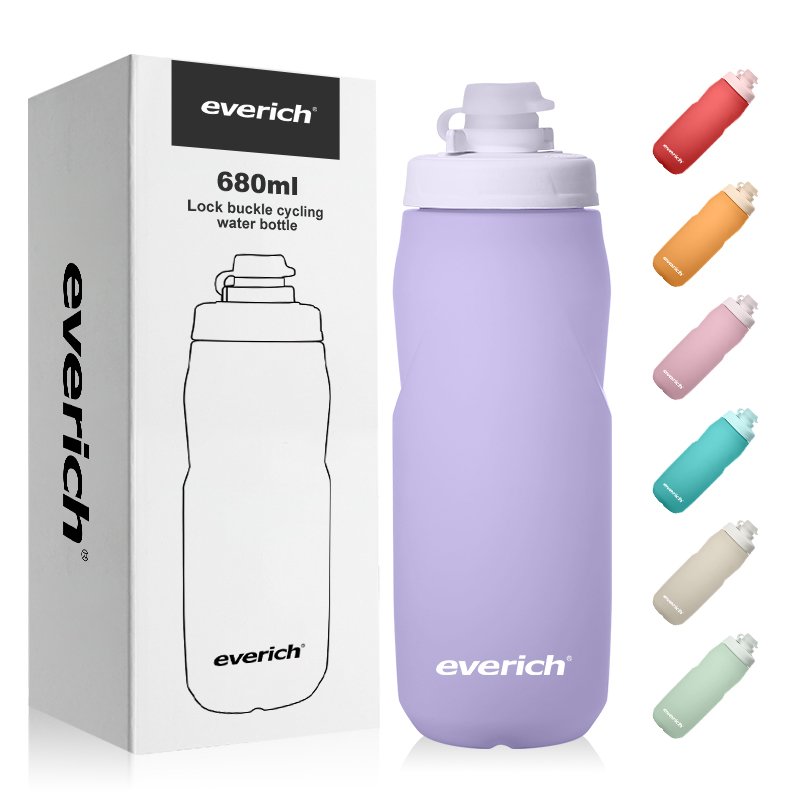 Cycling Bottle Insulated Water Bottle - BPA Free, Cycling & Sports Squeeze Bottle