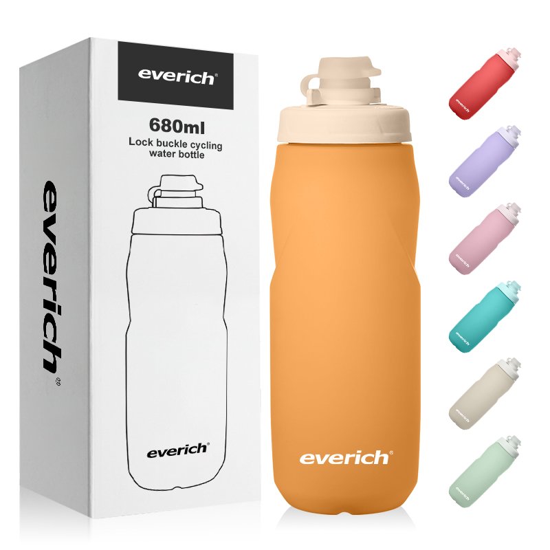 Cycling Bottle Insulated Water Bottle - BPA Free, Cycling & Sports Squeeze Bottle