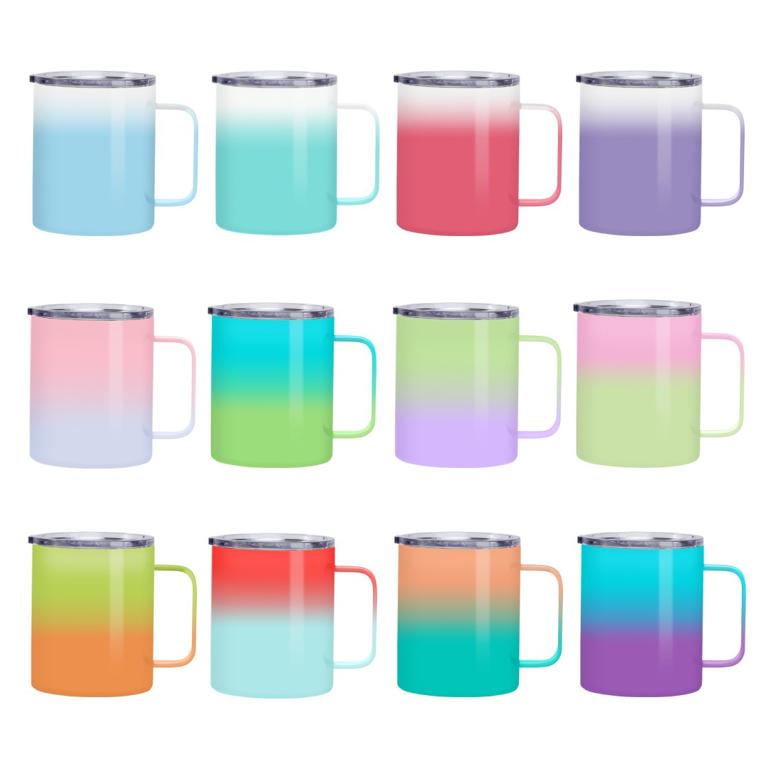 Custom 12oz 14 OZ Double Wall Coffee Mug Stainless Steel Insulated Vacuum Tumblers Travel Coffee Mug with Logo