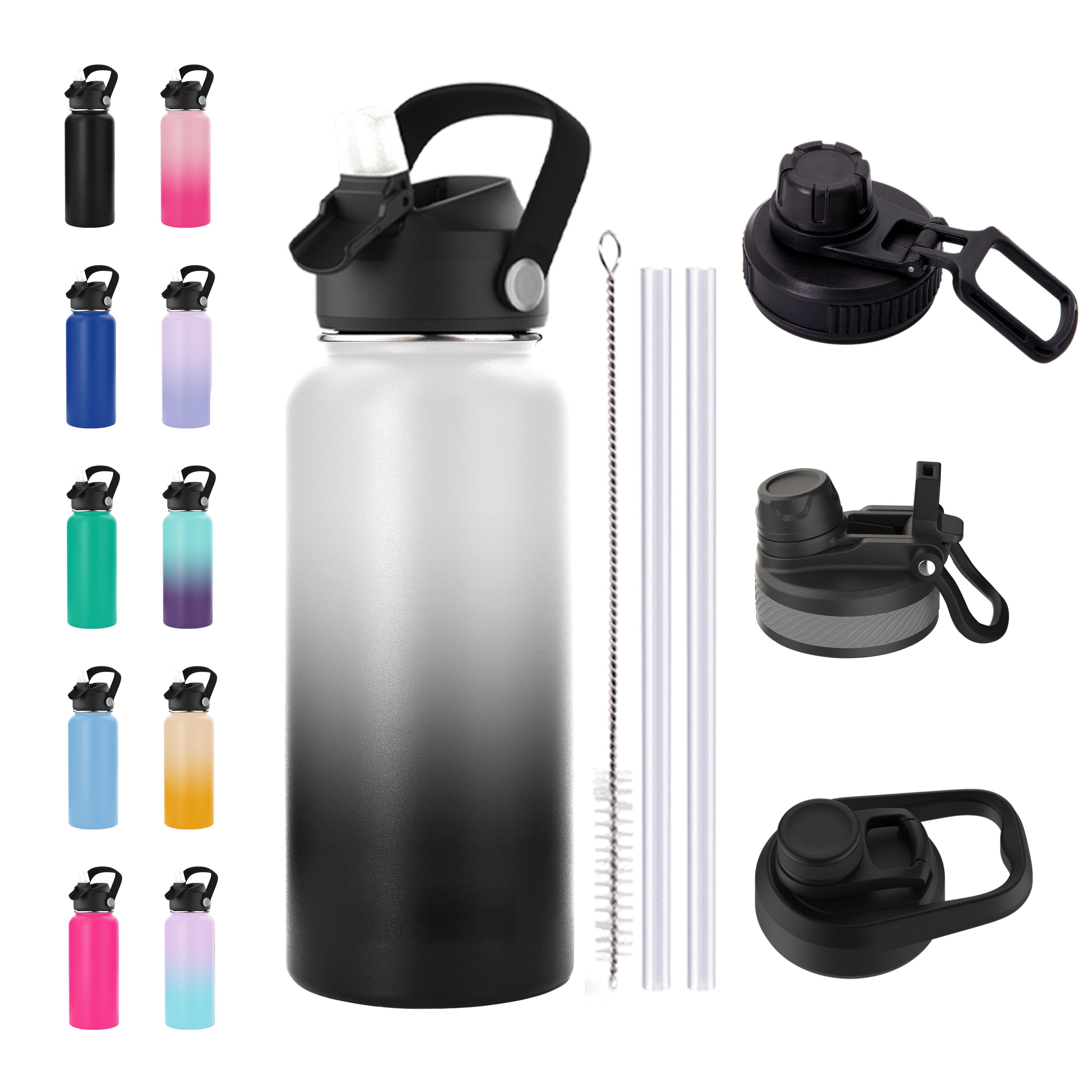 Insulated Water Bottle Customized logo BPA Free Double Wall vacuum flask stainless steel Insulated Sports Water Bottles
