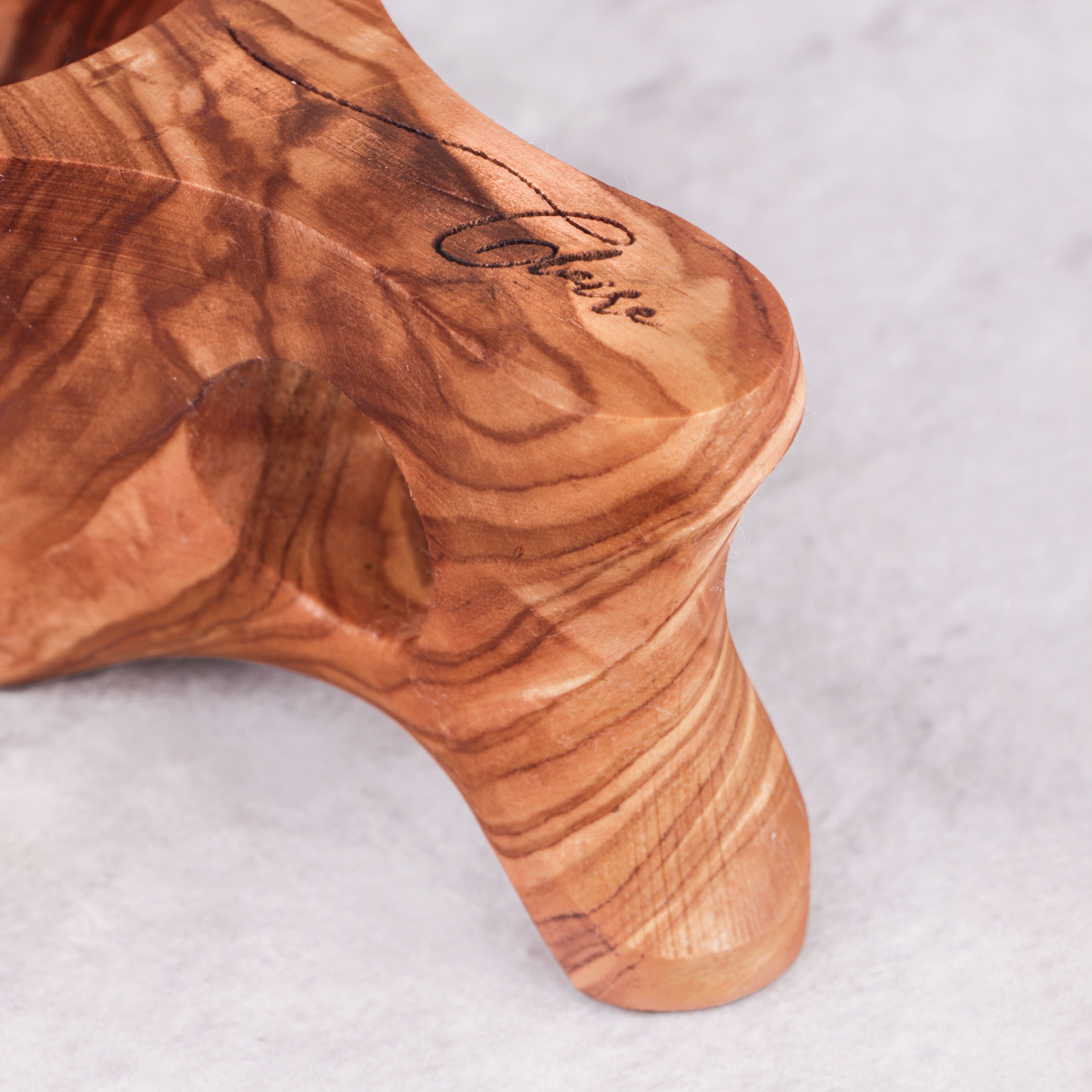 Creative Nordic Style Finland Style Handcrafted Wood Camp Cup Custom Mugs Unique Camping home drinkware handmade of olivewood
