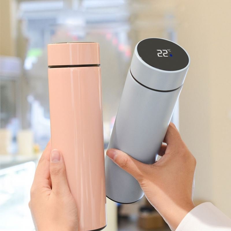 Vacuum Insulated Stainless Steel Term Digital Water Bottle Double Wall Vacuum Bottles Thermos Vacuum Flask