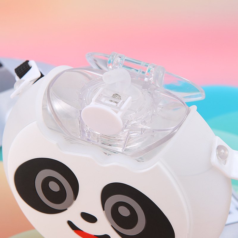 Hot sale kids water bottle bpa free direct drinking pressing type with strip 500ml Christmas gift
