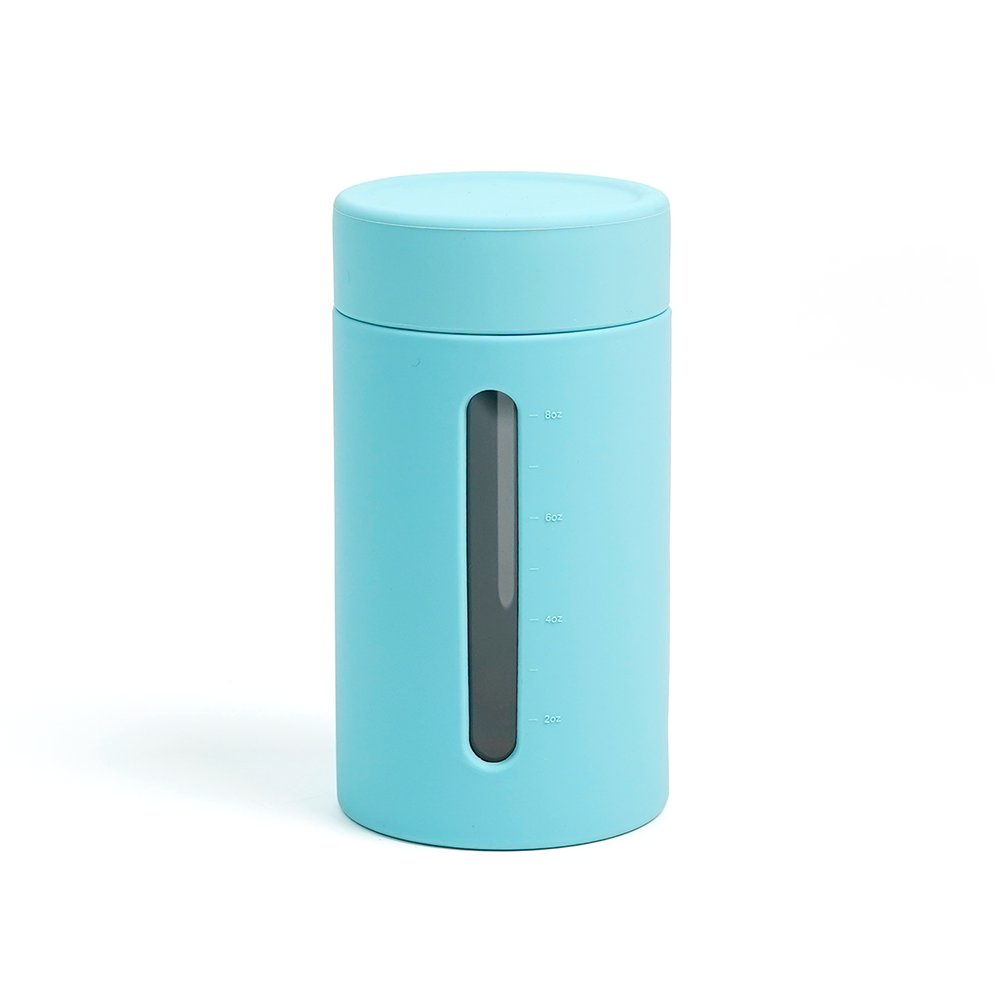 Wolife Original Design Water Bottle With Silicone Leakproof Drinkware Transparent Glass Water Bottle Cute Mini Fruit Tumbler