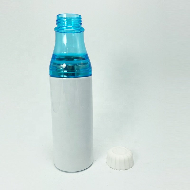 Japanese/Korean market Cherry sunny bpa free tritan stainless steel sports water bottle removable bottom