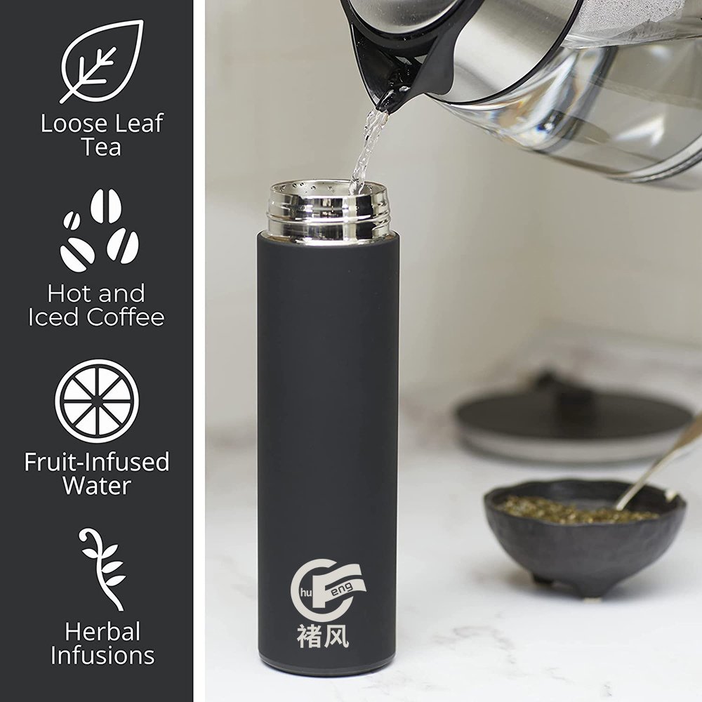 Wholesale Ready to Ship 500ml Insulated Stainless Steel Water Bottle With Filter Vacuum Flasks & Thermoses Cups Termos