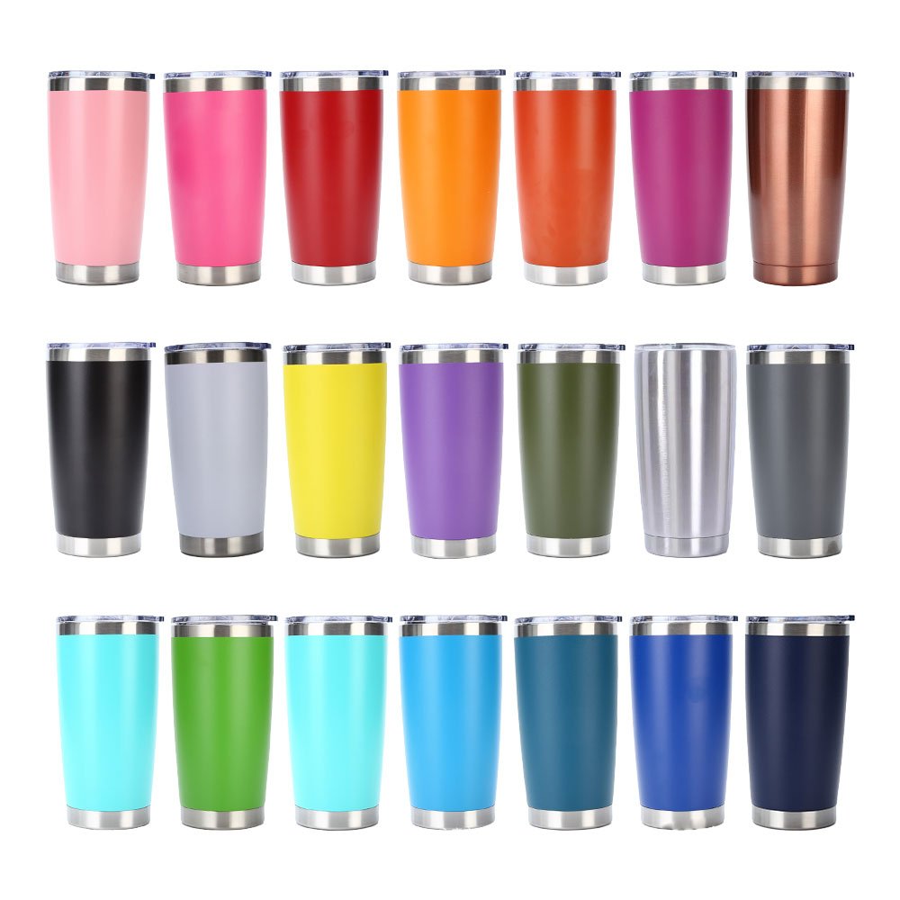 Custom 20oz wukong camping mug double wall insulated vacuum stainless steel tumbler cups travel coffee mug with lid