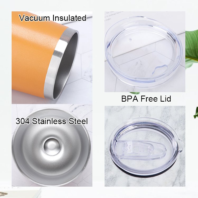 12 oz Vacuum Insulated Coffee Mug Stainless Steel Egg Mug Egg Wine Cup With Lid