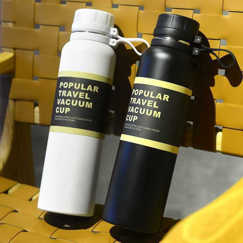Flask Vacuum Outdoor Kids Custom Logo Large Capacity Portable Stainless Steel Bottle Sports Water Bottle