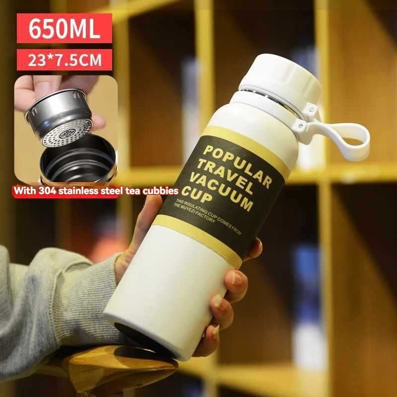 Flask Vacuum Outdoor Kids Custom Logo Large Capacity Portable Stainless Steel Bottle Sports Water Bottle
