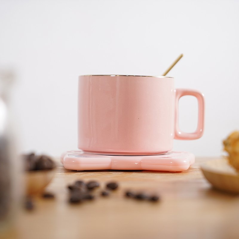 Porcelain Thermal Ceramic Coffee Mugs Warmer Cups Heating Insulated Electric Heater Usb Cup Warmer Cat shape with switch