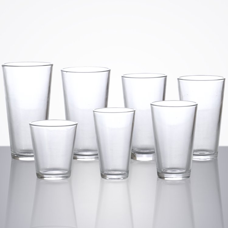 Custom 16oz pint glasses Wholesale cheap price transparent clear custom 16oz pint glasses beer mugs drinking glassware