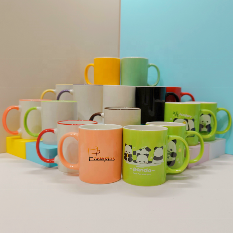 Personalized Branded Promotional Porcelain Stoneware Mug Custom LOGO Printed Ceramic Cups Coffee Ceramic Mugs With Custom Logo