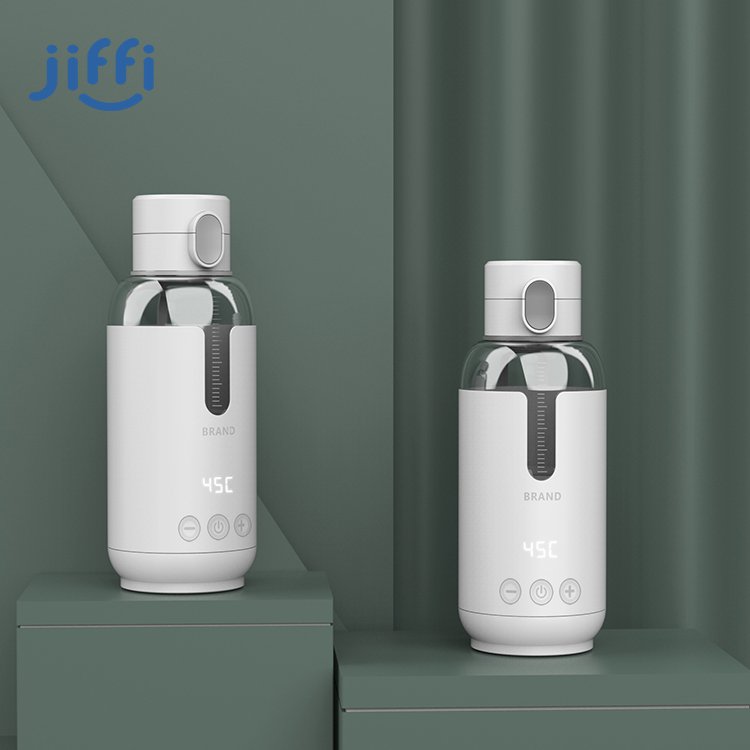 Jiffi Wholesale Usb Charging Portable Drinking Milk Warmer Smart Water Bottle