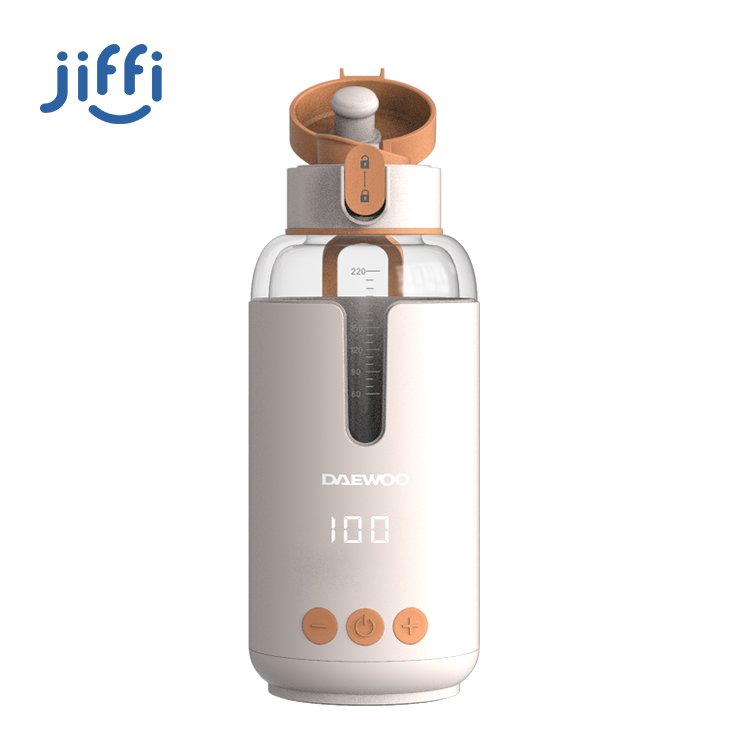Jiffi Wholesale Usb Charging Portable Drinking Milk Warmer Smart Water Bottle