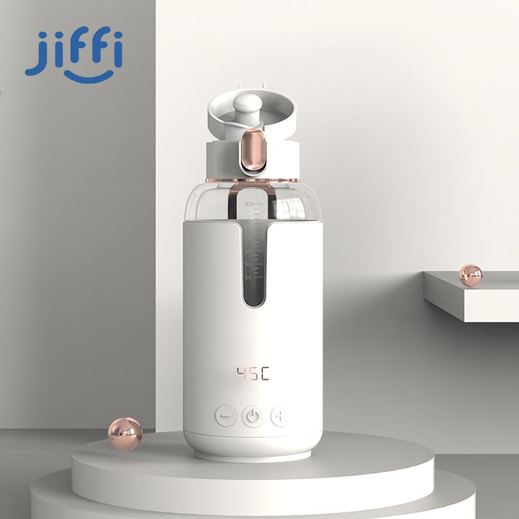 Jiffi Wholesale Usb Charging Portable Drinking Milk Warmer Smart Water Bottle
