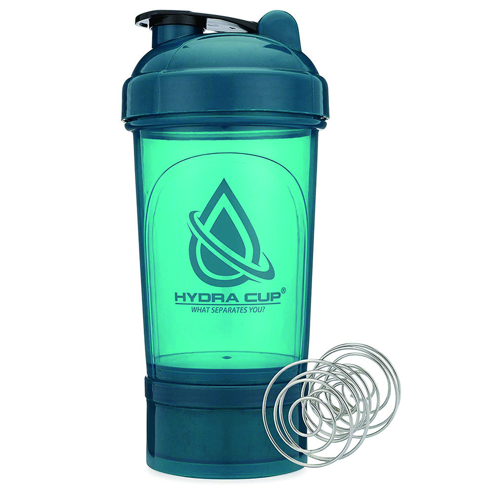 Glow In The Dark Dishwasher Safe Portable Gym Shaker Water Bottle