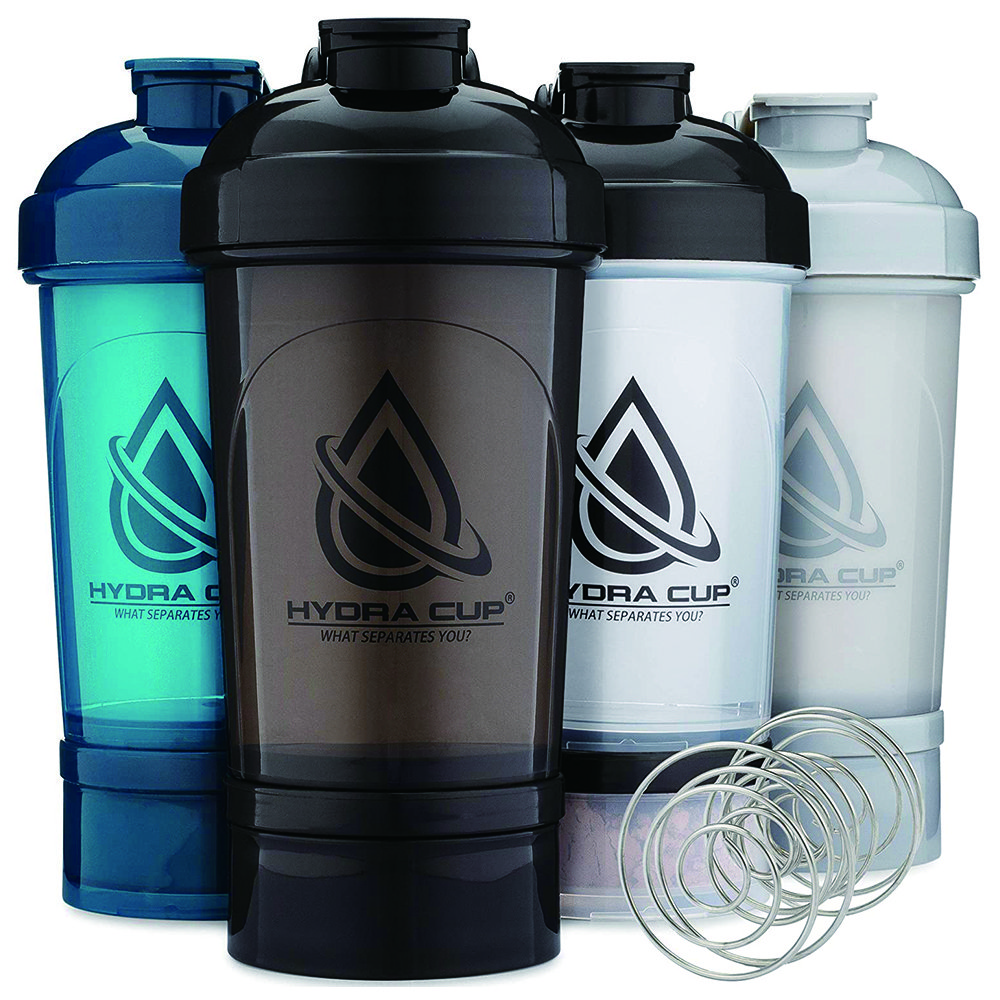 Glow In The Dark Dishwasher Safe Portable Gym Shaker Water Bottle