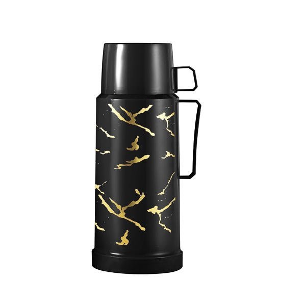 SUNLIFE Fast Delivery 1.8L PP Body White Glass Liner Thermal JugVacuum Flask with Two Cups