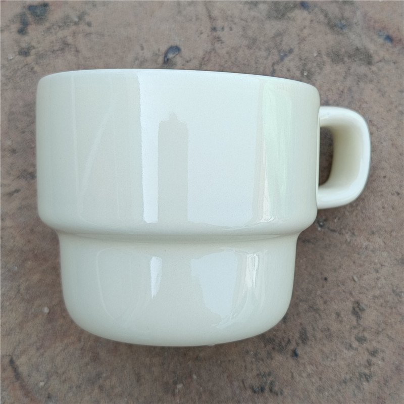 Mug couple water ceramic high-end coffee milk coffee colored Luo stacked cups high aesthetic gift cups