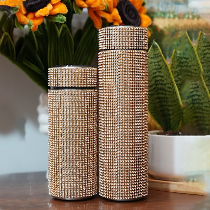 Popular Smart thermo Intelligent Portable Tea Vacuum Flask 500ml 304 Stainless Steel Vacuum Insulated Bottle For Office