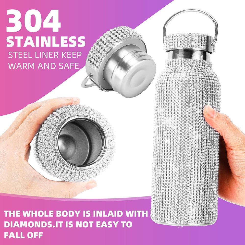Lady Diamond Tea Thermos Arabic Vacuum Flasks & Thermoses Water Bottle For Girls