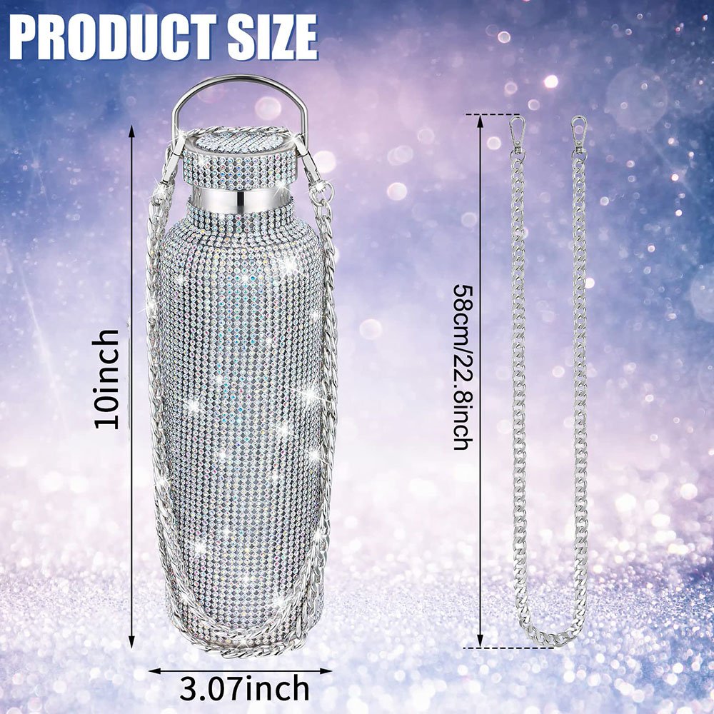 Lady Diamond Tea Thermos Arabic Vacuum Flasks & Thermoses Water Bottle For Girls