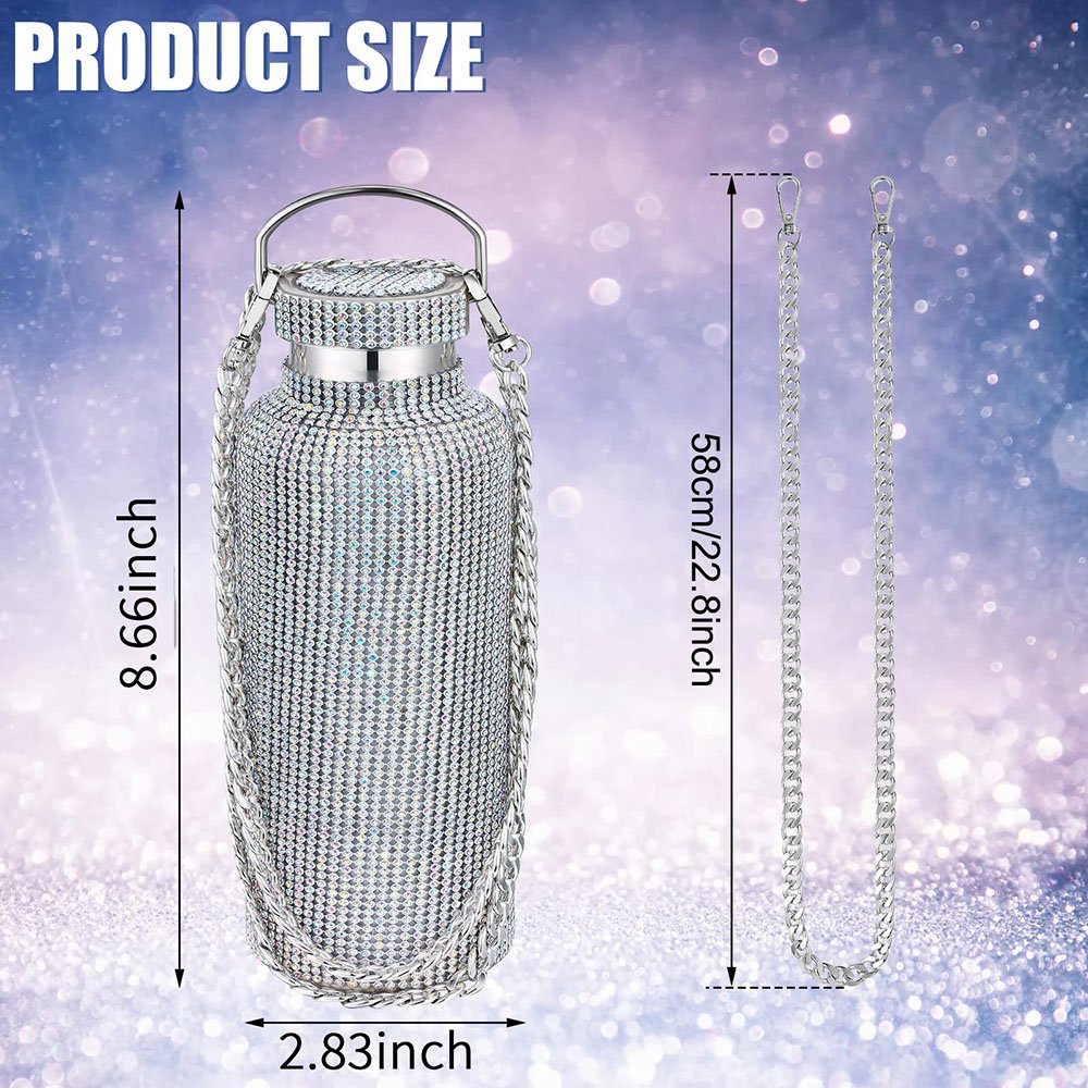 Lady Diamond Tea Thermos Arabic Vacuum Flasks & Thermoses Water Bottle For Girls