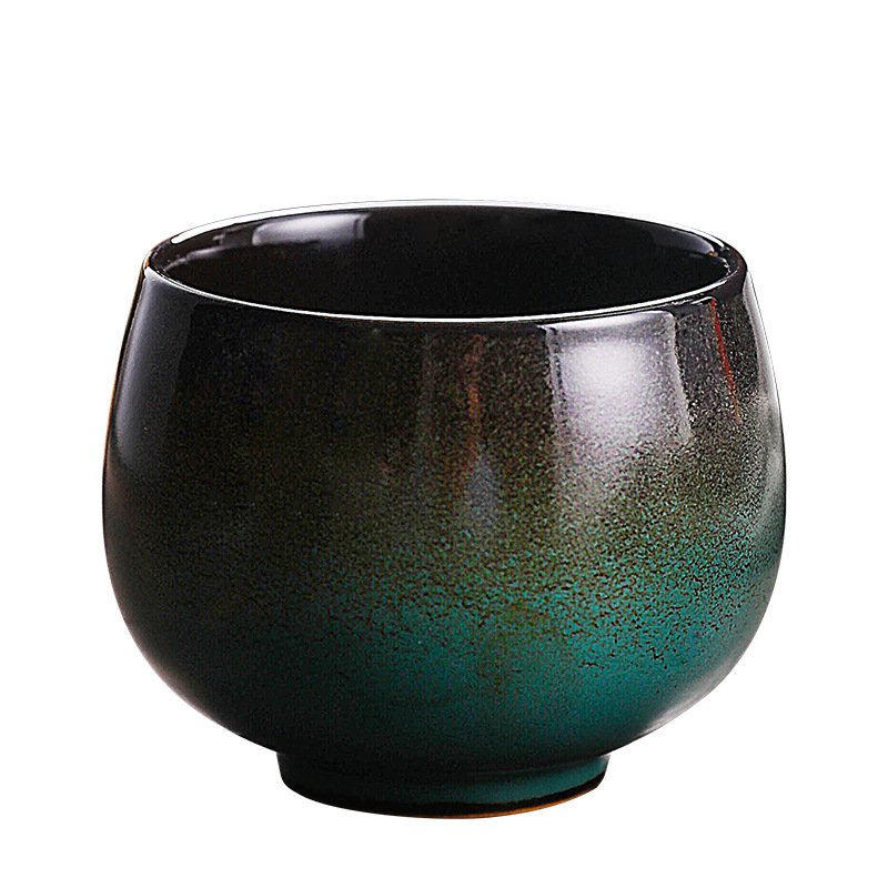 Wholesale Japanese style Ceramic kiln coffee cup creative gradient Handmade porcelain Kung Fu Tea mug