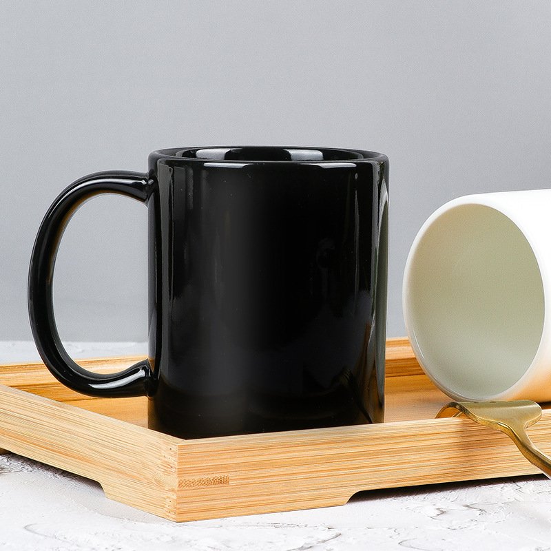 Factory Direct Sell Blank Porcelain Coffee Mugs Custom Logo School Water Bottle Ceramic Cup
