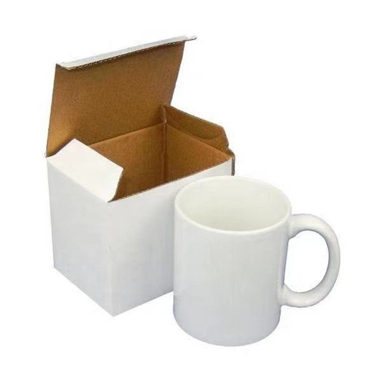 Factory Direct Sell Blank Porcelain Coffee Mugs Custom Logo School Water Bottle Ceramic Cup