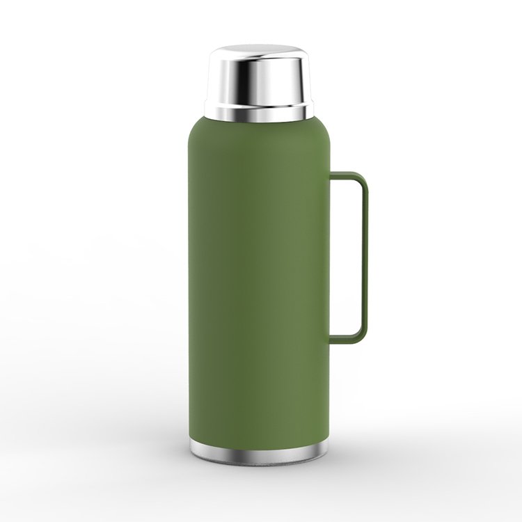 new large capacity 2500ml All Stainless Steel Thermal flask multicolor thermos vacuum flask with handle and vacuum lid