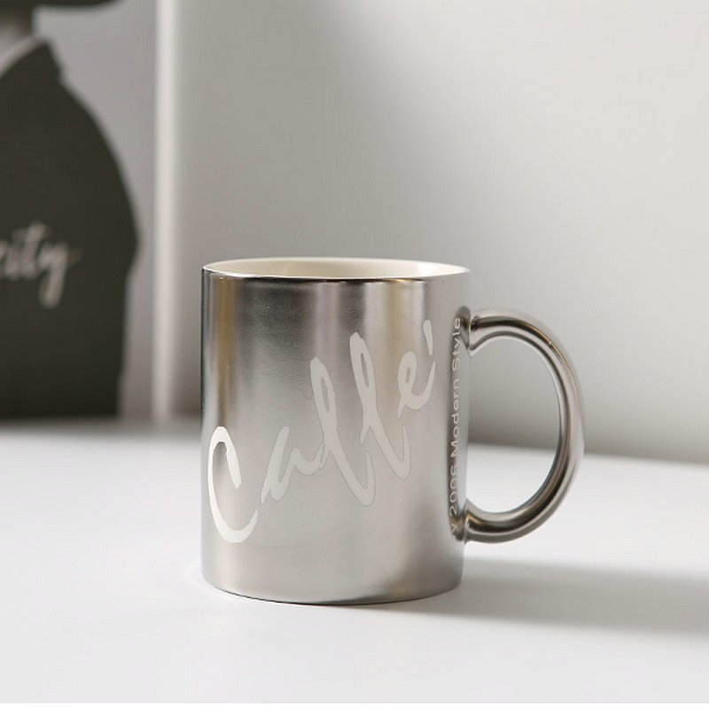Ceramic coffee mug with customized logo new style ceramic mugs blinged cups